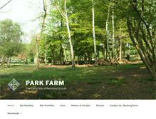 Tablet Screenshot of parkfarmcampsite.org